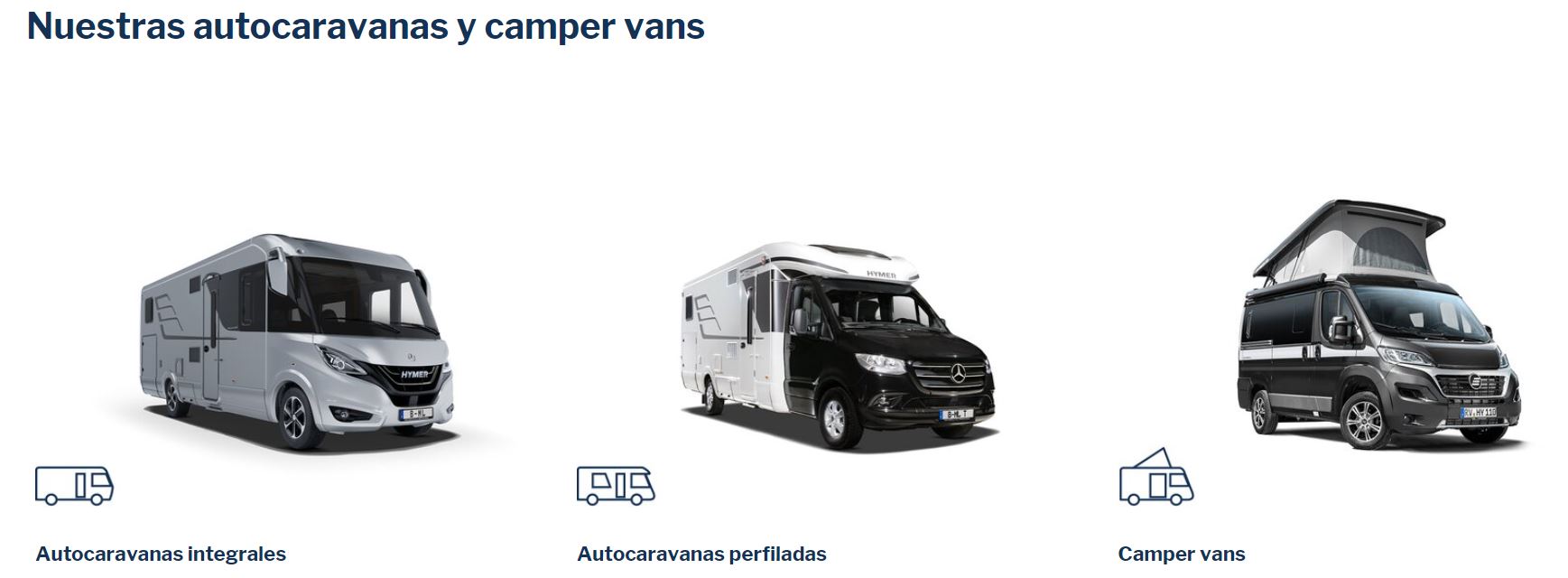 Autocaravanas Hymer